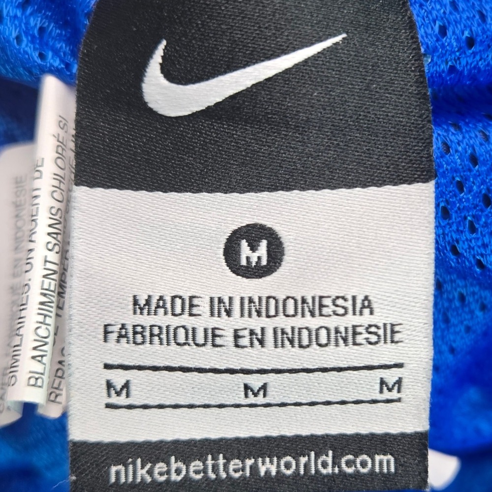 Nike Mens Blue Athletic Swim Shorts Polyester Mesh Lined Size M - Picture 4 of 10